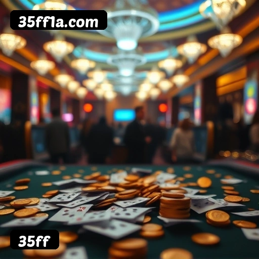 Números do app 35ff em material de marketing — ilustração, não auditoria